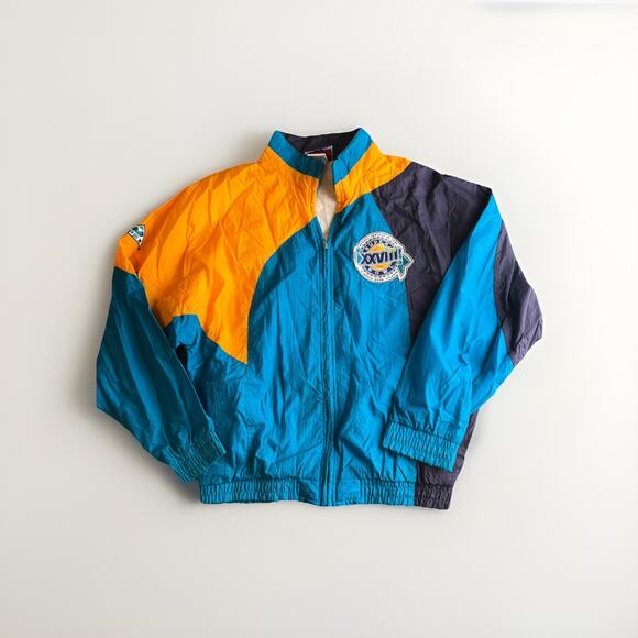 Apex One Other - Vintage Apex One 1994 Superbowl XXVIII Dallas Cowboys vs Buffalo Bills Jacket LG